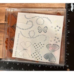 Stampin Up! MIXED Butterfly Rubber Stamp Set Crafting & Cardmaking Supplies